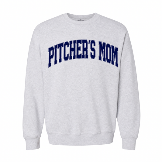 Varsity Pitcher's Mom Crewneck