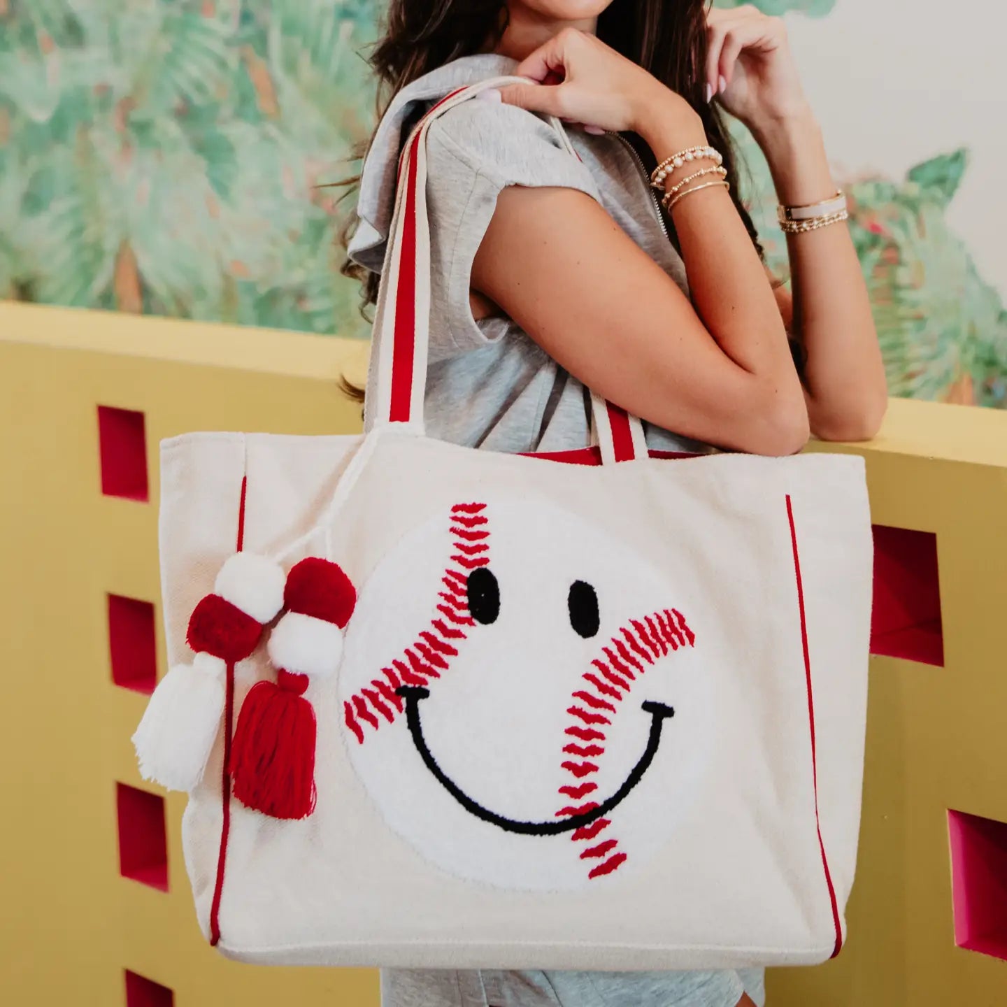 Smiley Face Tote