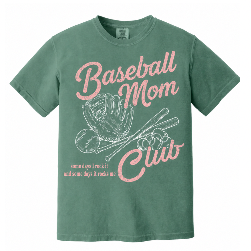 Baseball Mom Club Tee