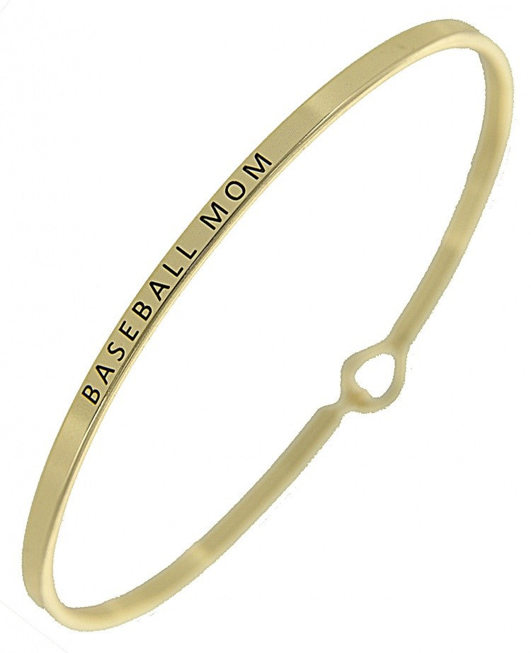 Baseball Mom Bangle