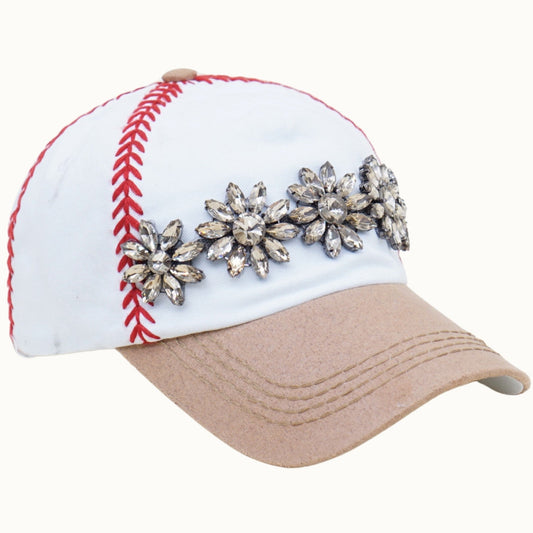 Diamond Bloom Baseball Cap