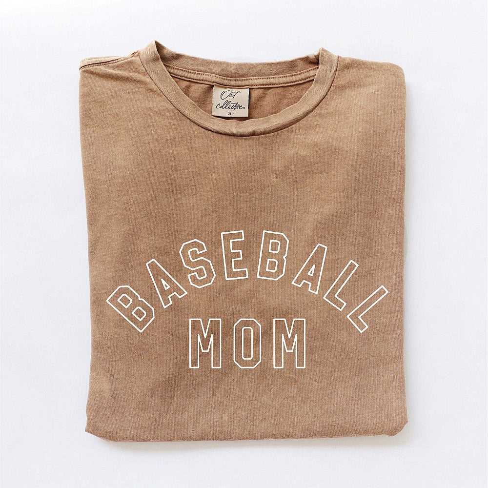 Baseball Mom Mineral Tee