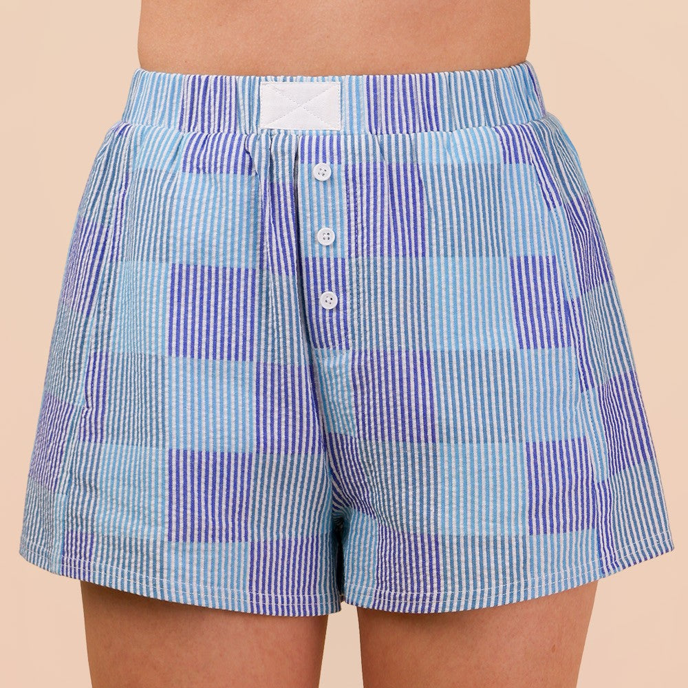 Stripe & Swing Shorts