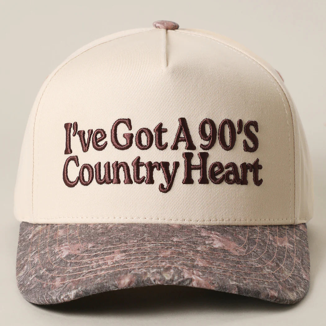90's Country Heart Hat