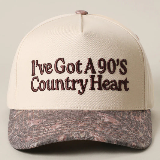 90's Country Heart Hat