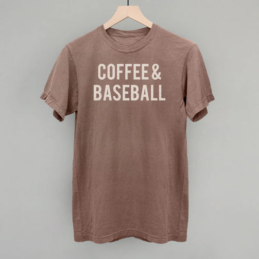 Coffee + Baseball Tee