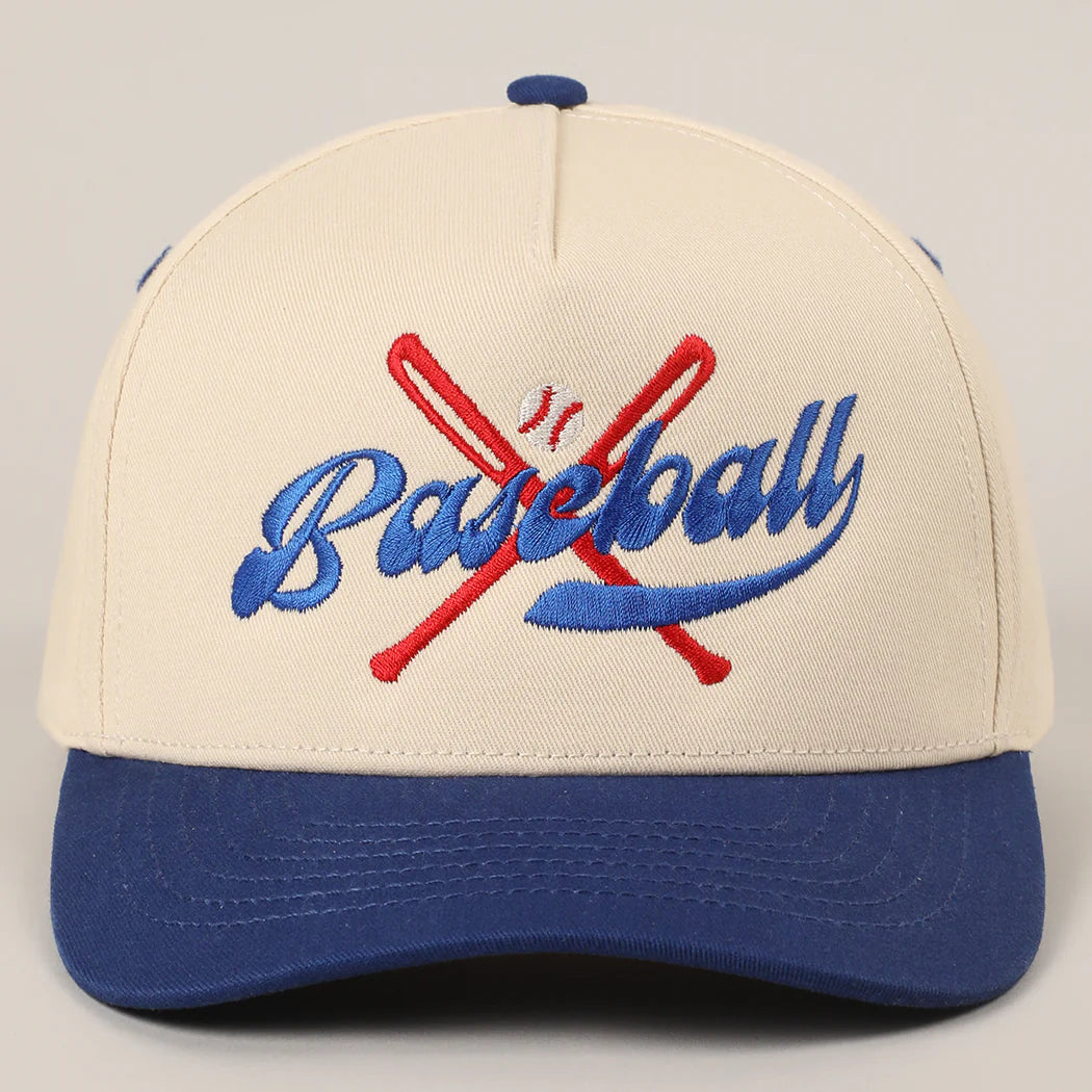 Crossed Bats Hat