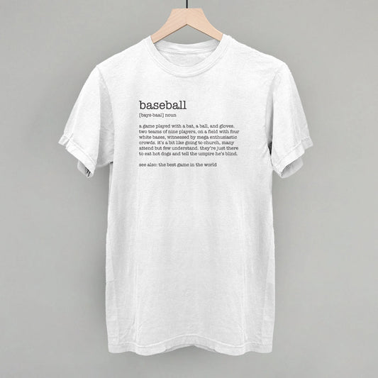 Baseball Definition Short Sleeve Tee