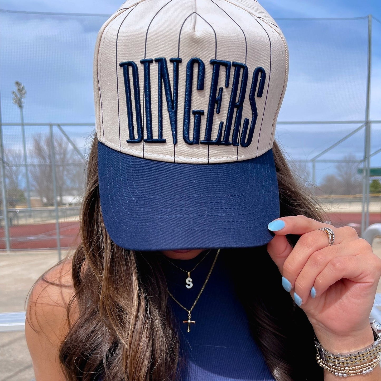Dingers Pinstripe Hat
