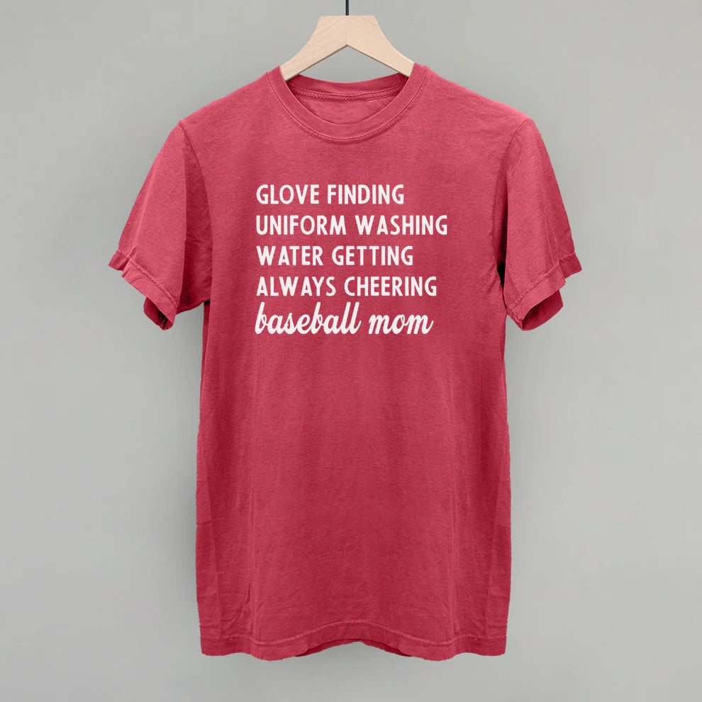 Always Cheering Baseball Mom Tee