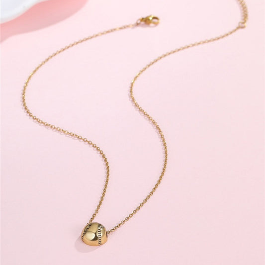 Golden Slugger Necklace