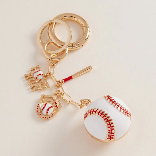 Homerun Keychain