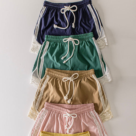 Home Plate Lace Shorts