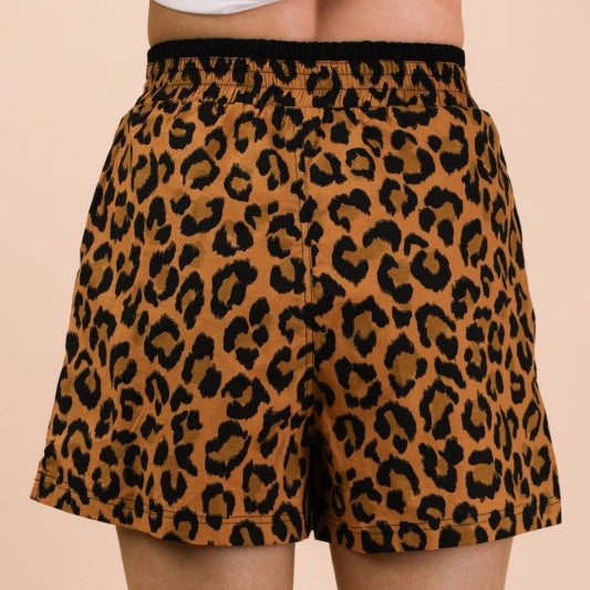On Deck Leopard Shorts