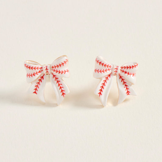 Grand Slam Bow Earrings