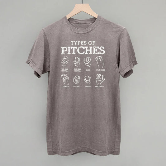 Types of Pitches Tee