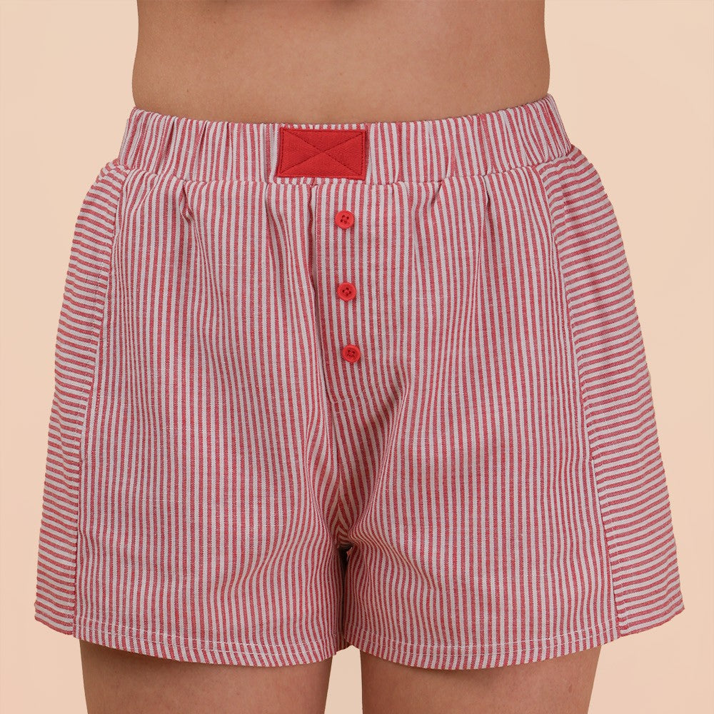 Stripe & Swing Shorts
