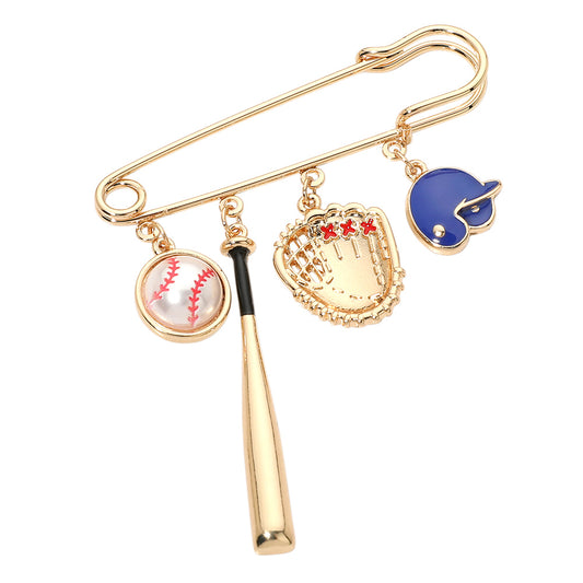 Ballpark Charm Pin
