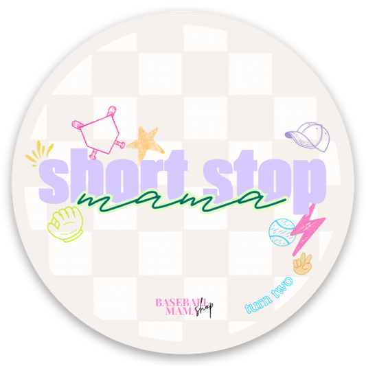 Shortstop Mama Sticker