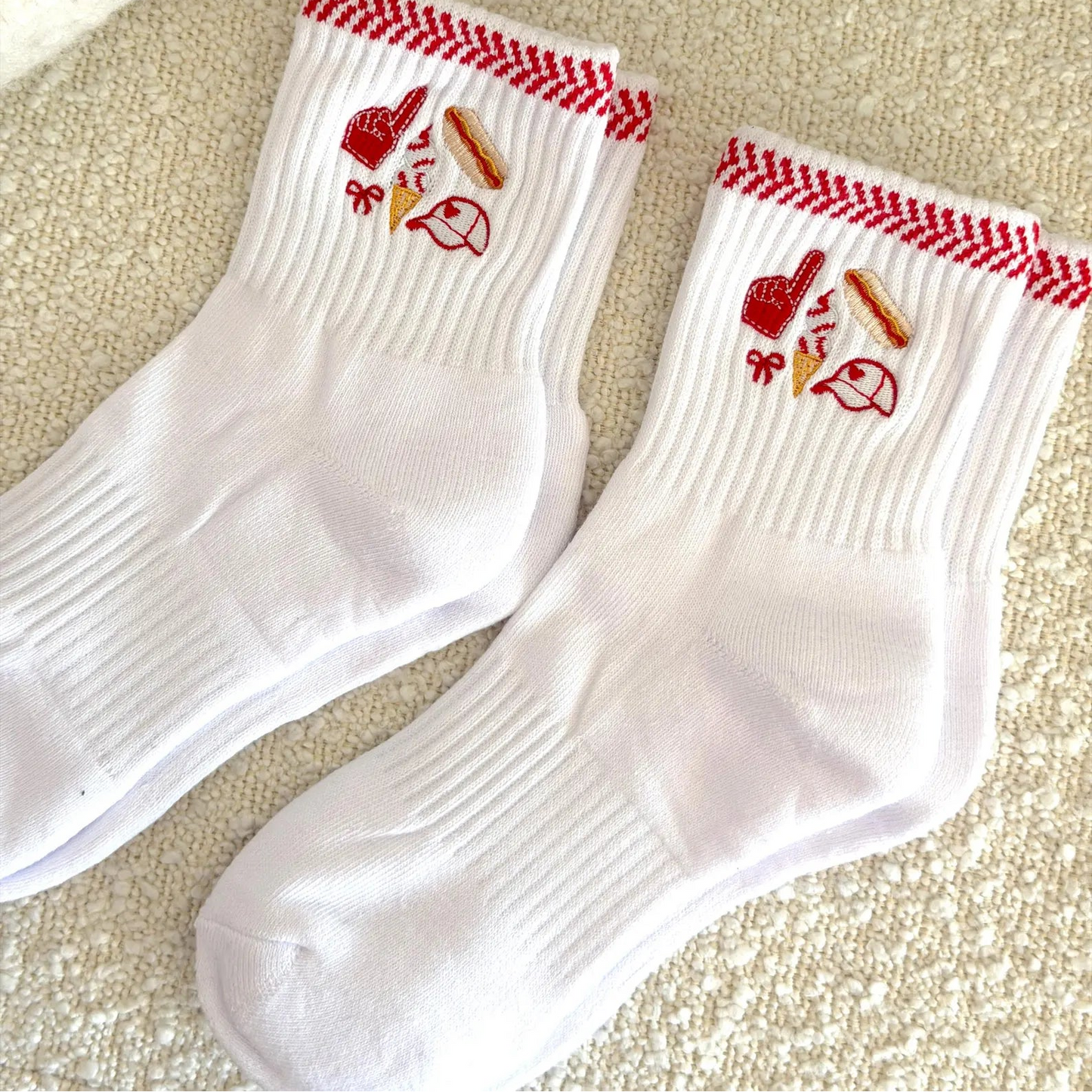 Take Me Out To The Ballgame Socks