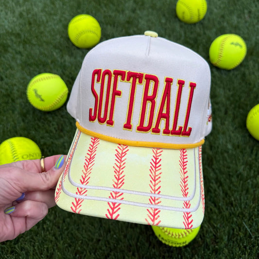 Softball Stitch Hat
