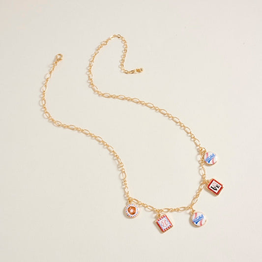 Ballpark Memories Charm Necklace