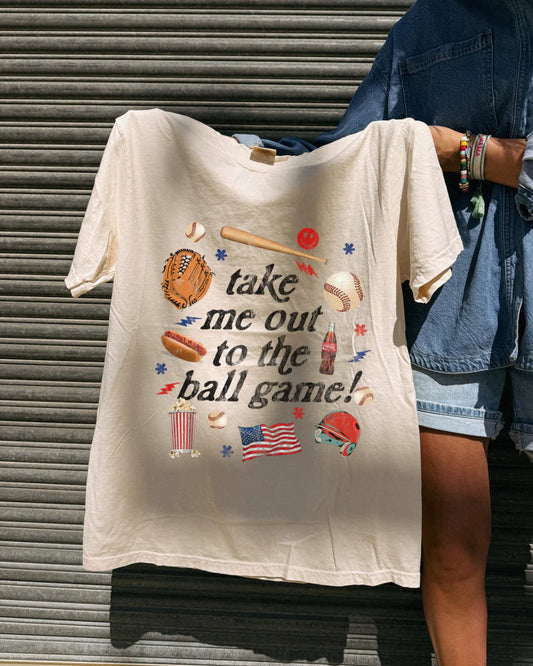 Take Me Out To The Ball Game Tee