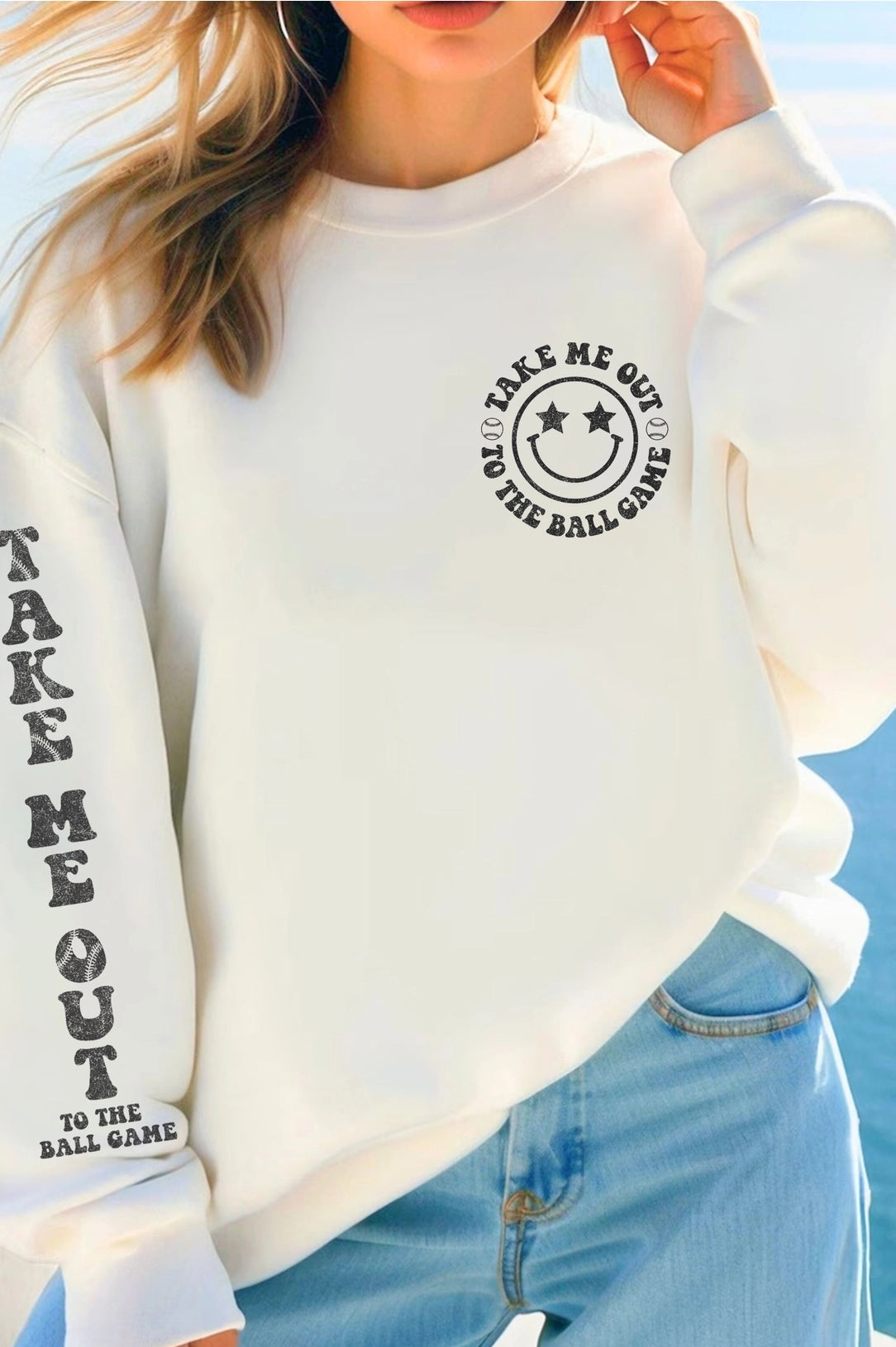 Take Me Out To The Ballgame Sweatshirt