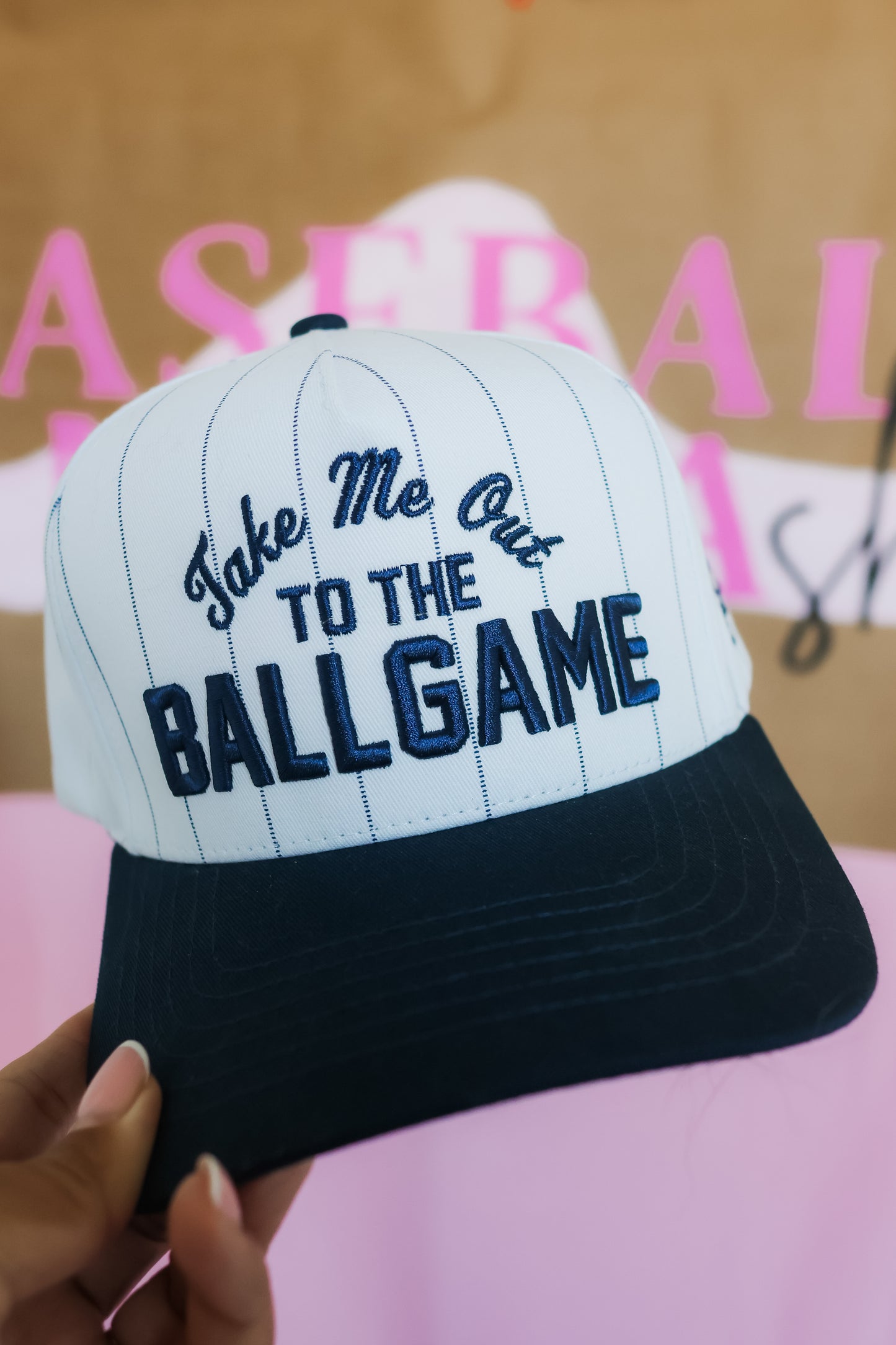 Take Me Out To The Ballgame Hat