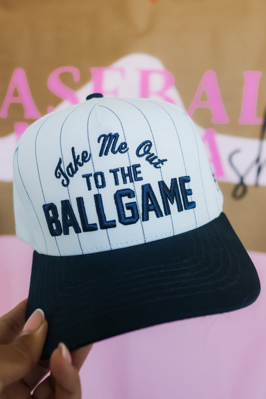 Take Me Out To The Ballgame Hat