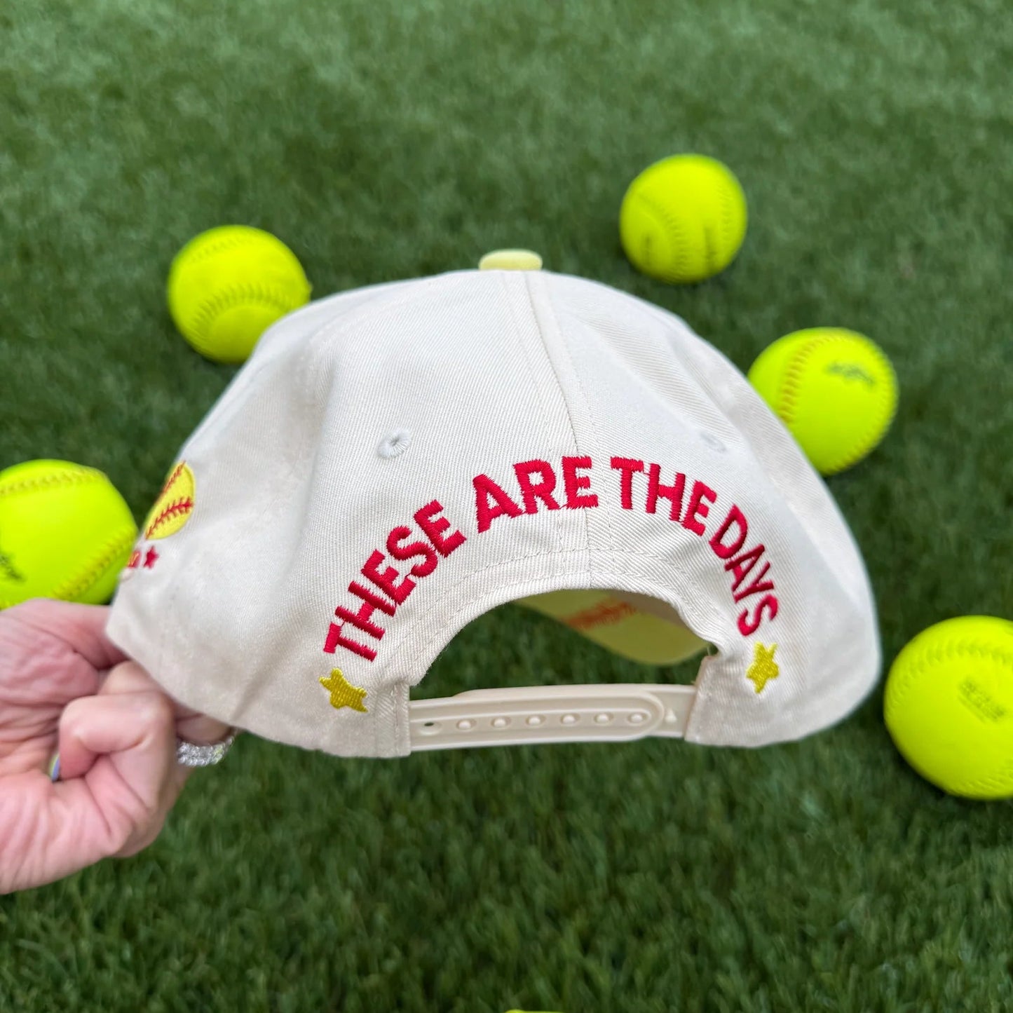 Softball Stitch Hat